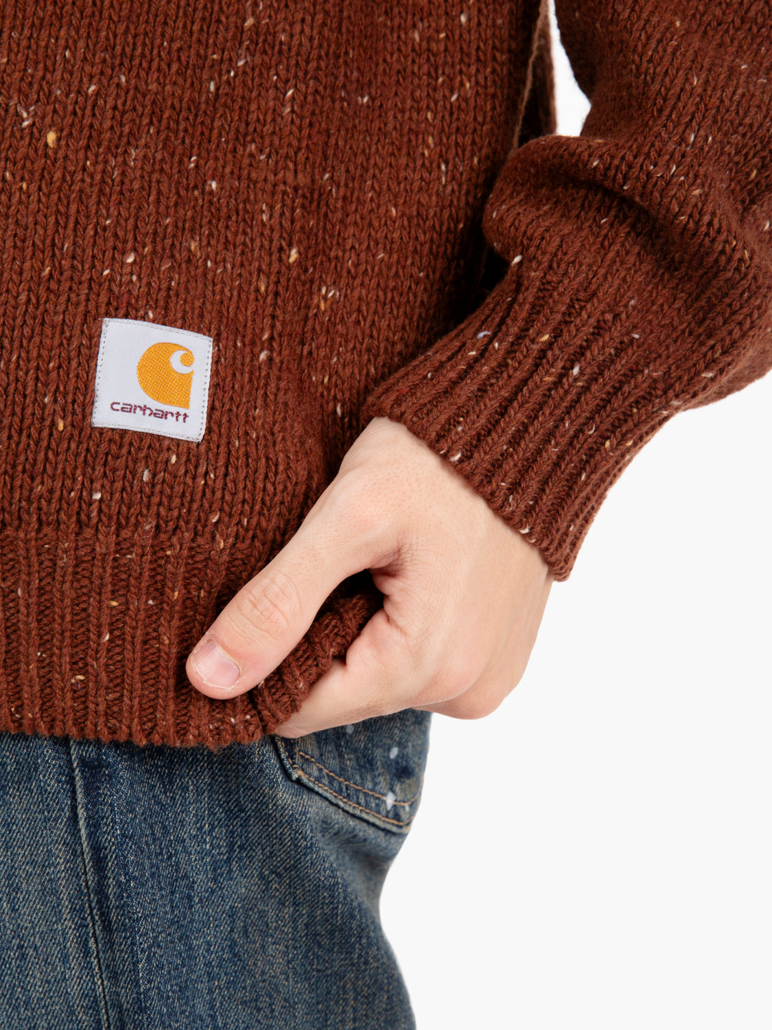 Anglistic sweater speckled offroad