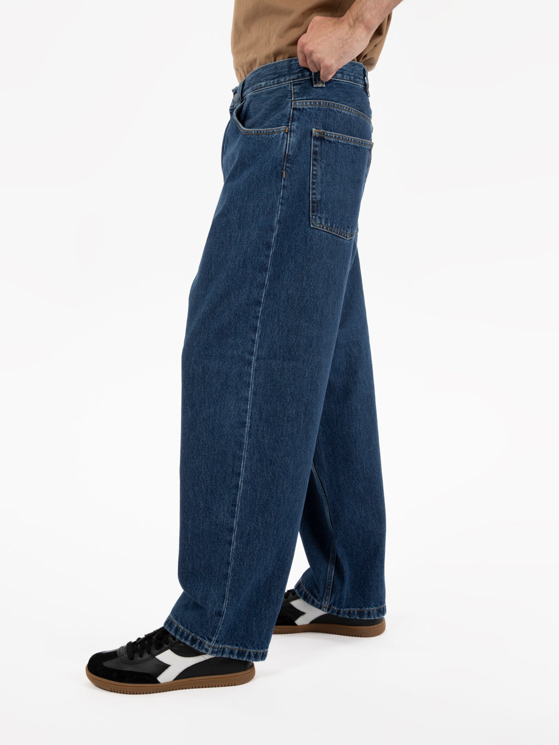 Brandon pant blue stone washed