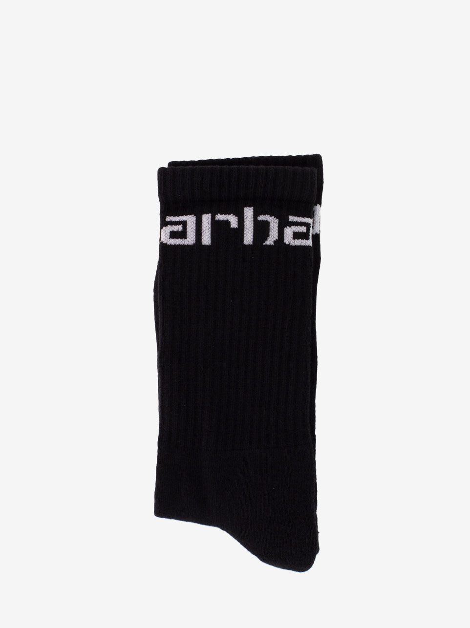 Medium sock black / white