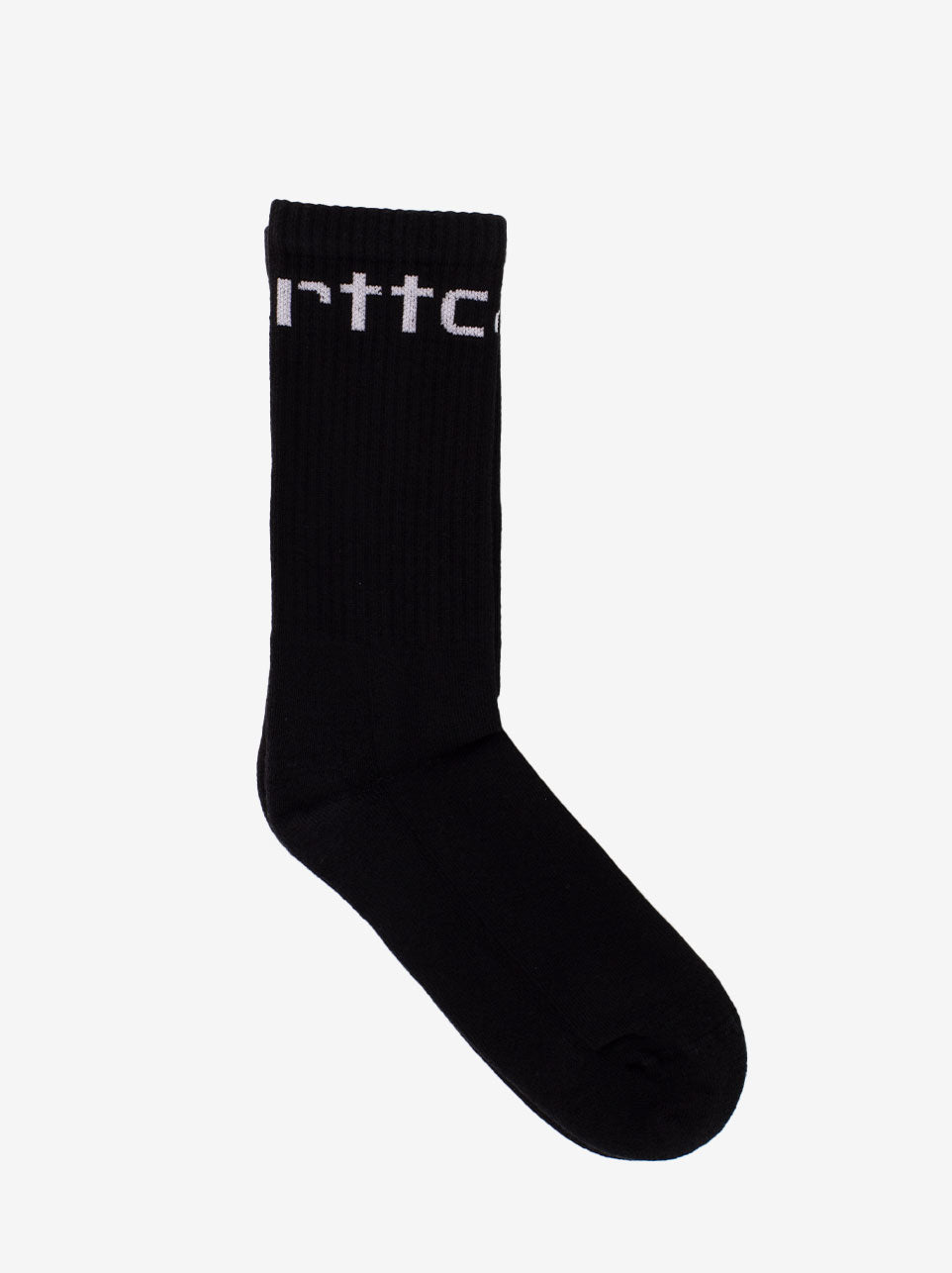 Medium sock black / white