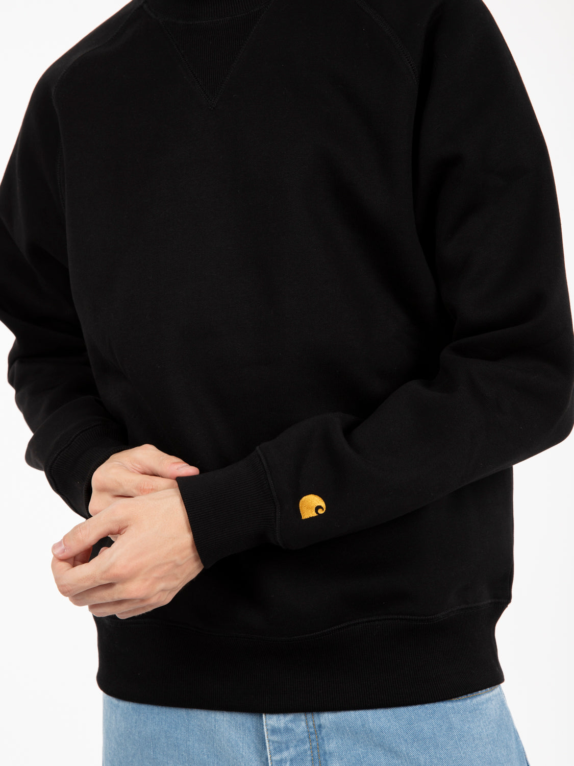 Chase sweat black / gold