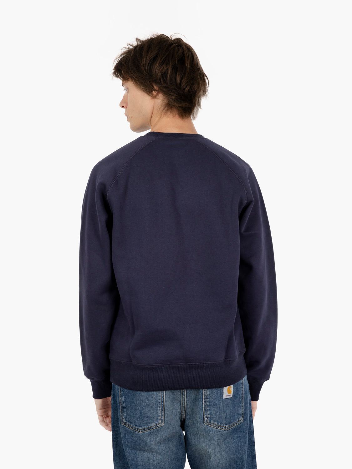 Chase sweat dark navy / gold