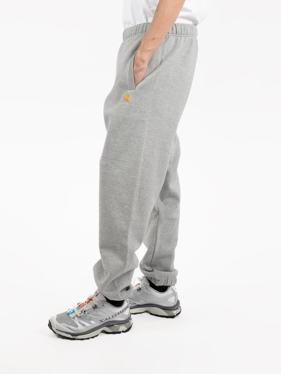 Chase sweatpant grey heather / gold