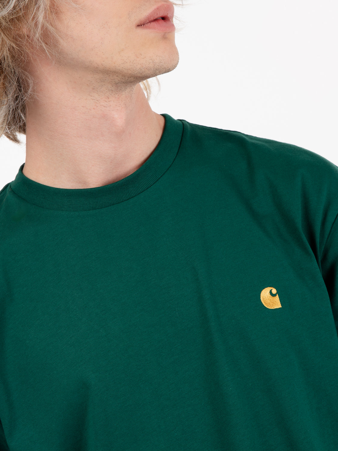 Chase t-shirt chervil / gold