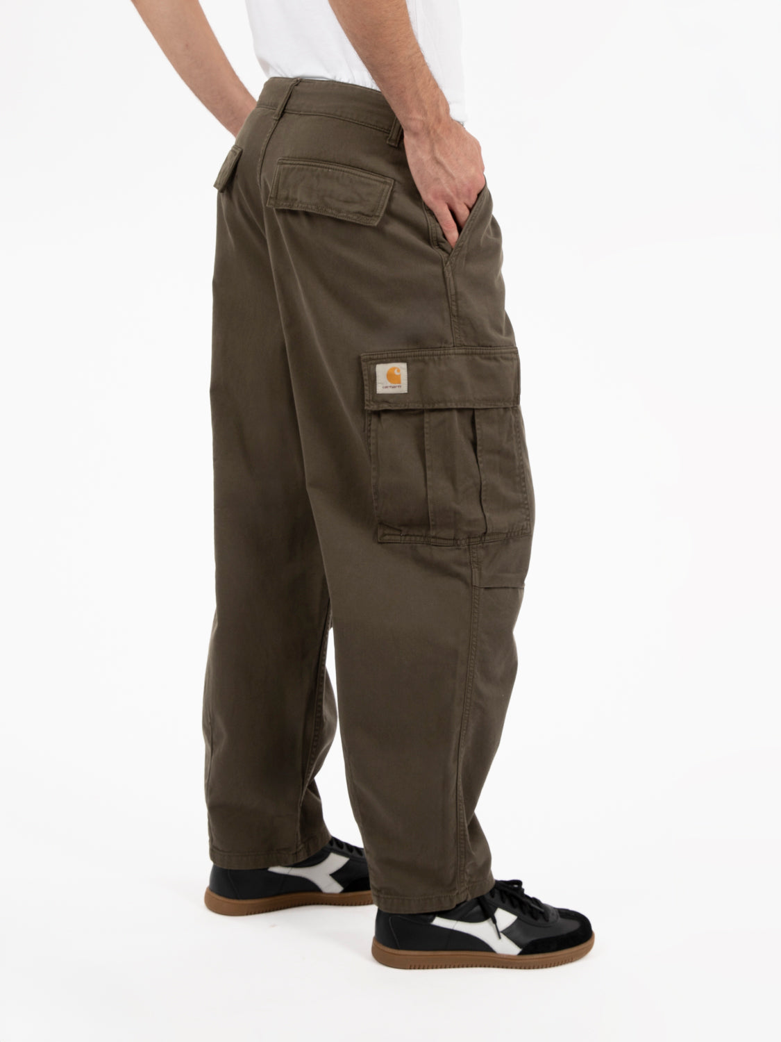 Cole cargo pant office green