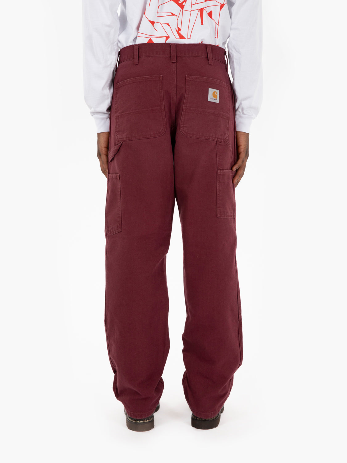 Double knee pant malbec