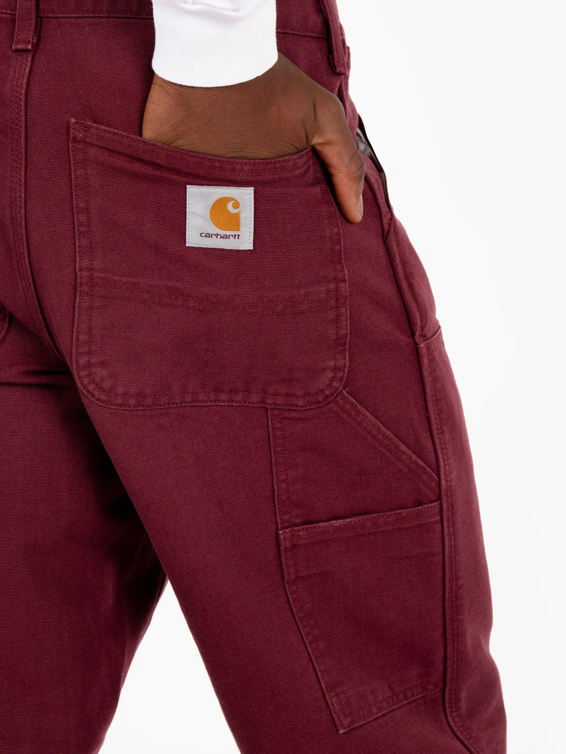 Double knee pant malbec