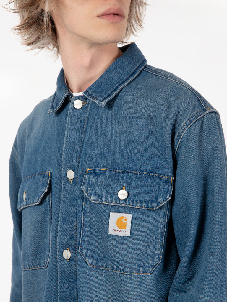 Carhartt WIP - Harvey shirt jacket blue