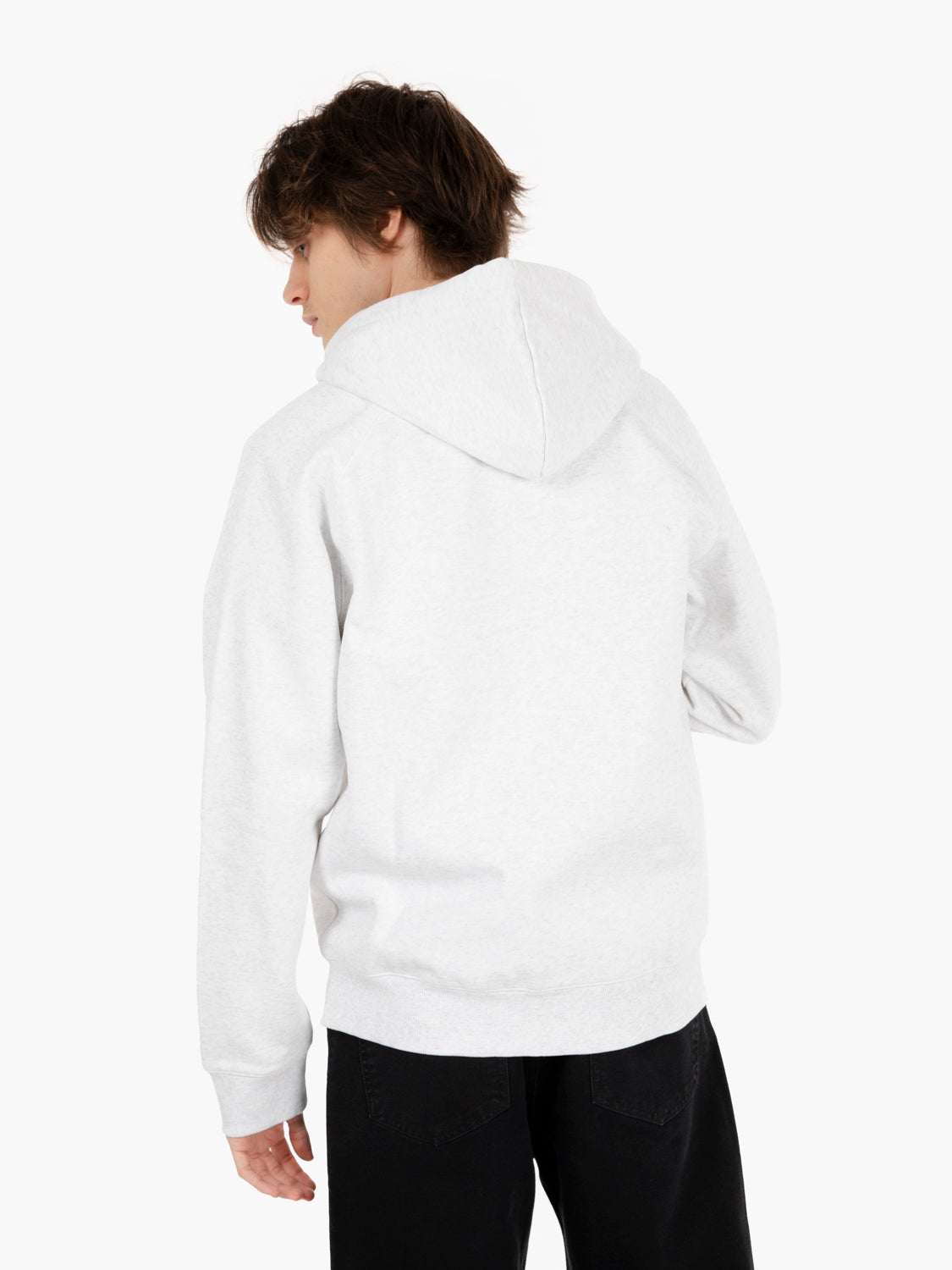 Hooded Chase jacket ash heather / gold