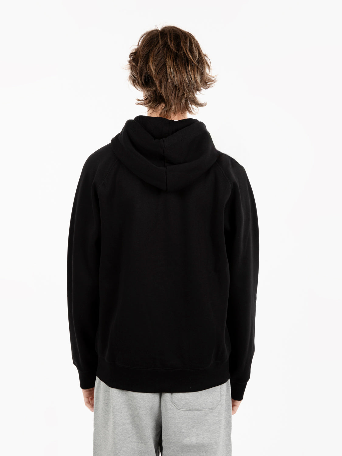 Hooded Chase jacket black / gold