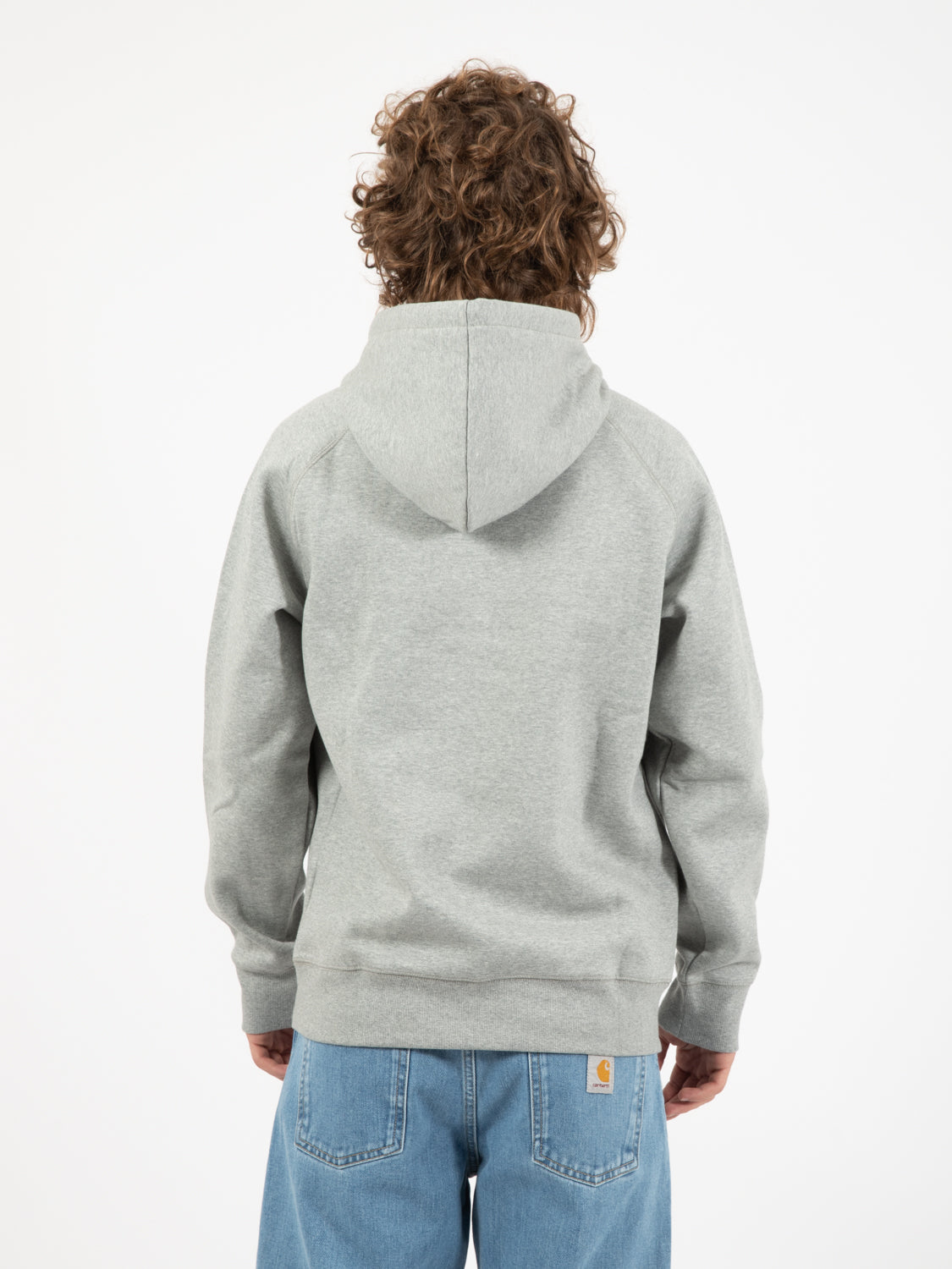 Hooded Chase Sweat grey heather / gold