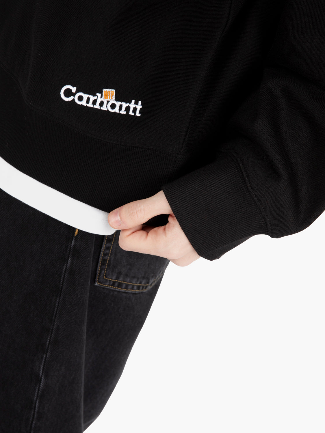 Label Script sweat black