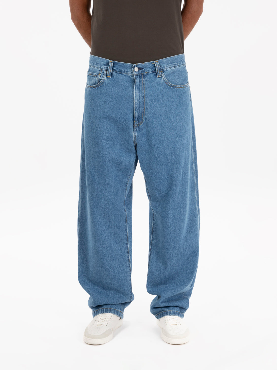 Landon Pant Robertson denim blue heavy stone wash