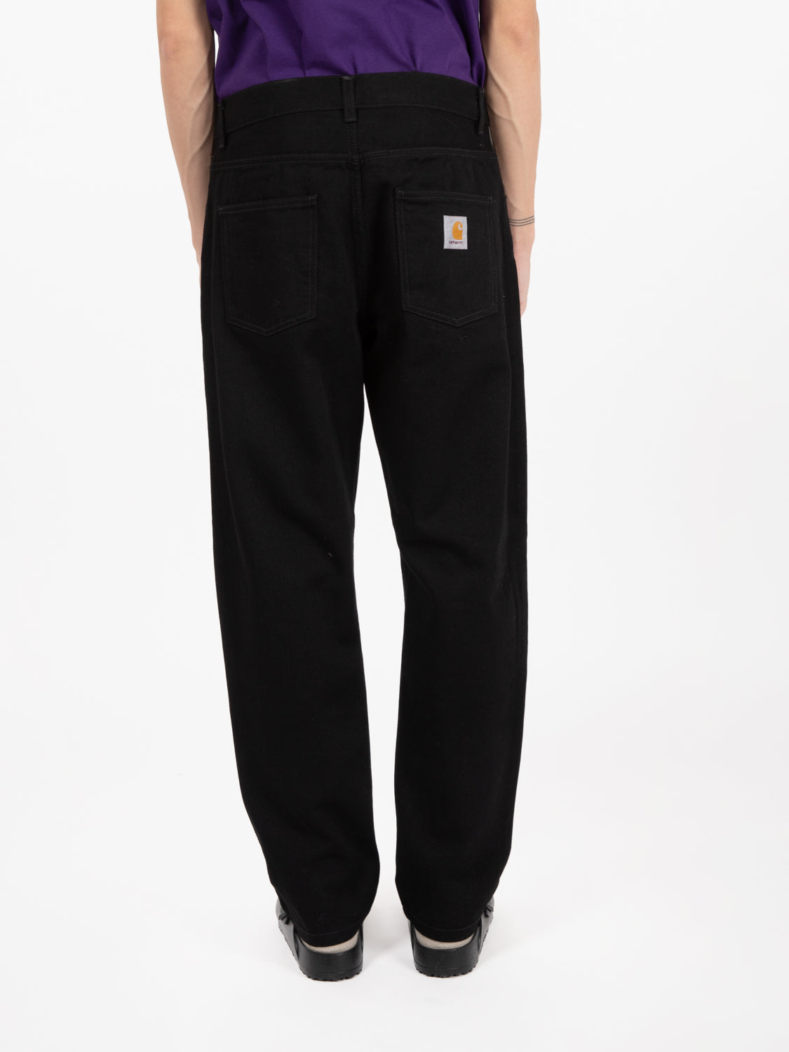 Newel pant black one wash
