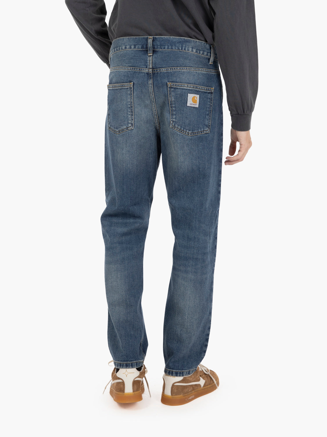 Newel pant blue dark used wash