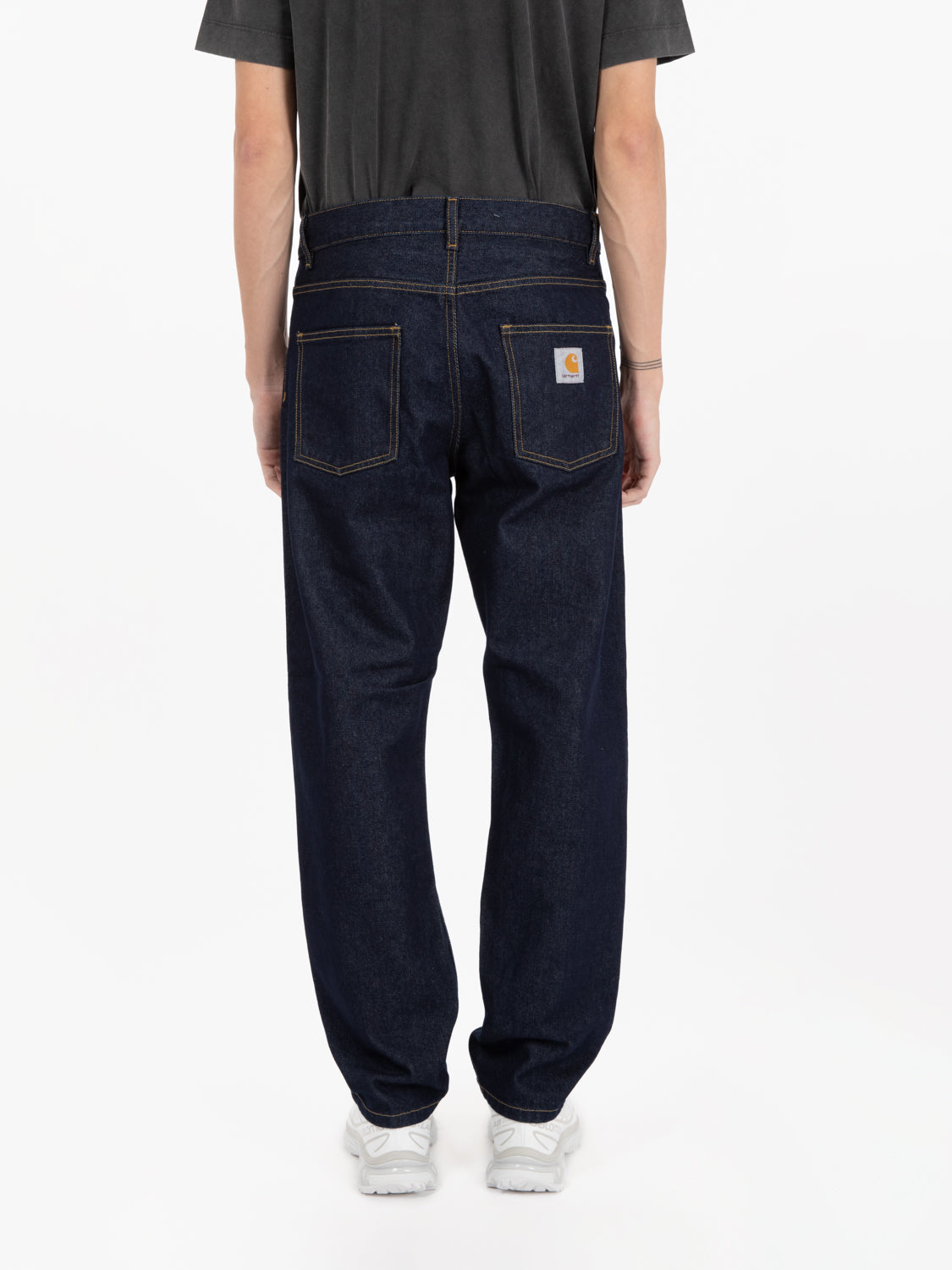 Newel pant blue one wash