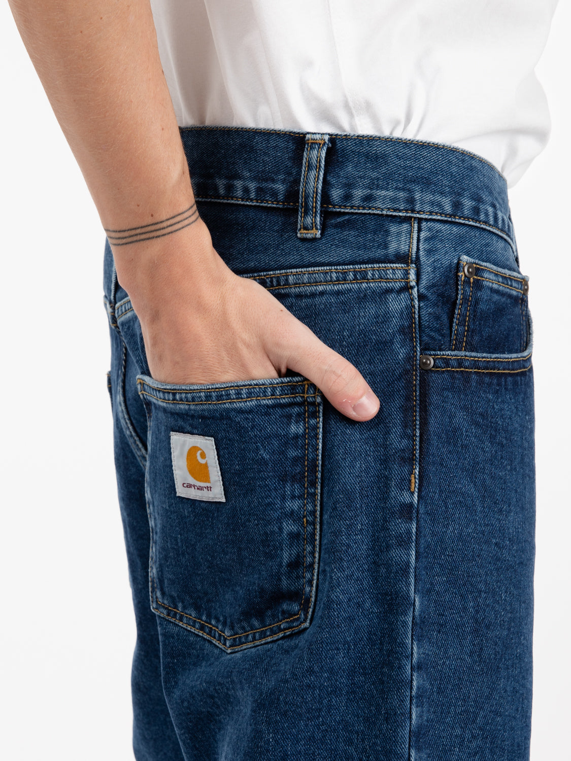 Newel Pant Blue Stone Washed
