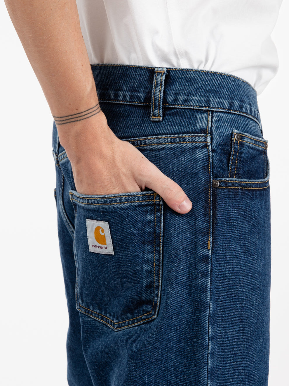 Newel Pant Blue Stone Washed