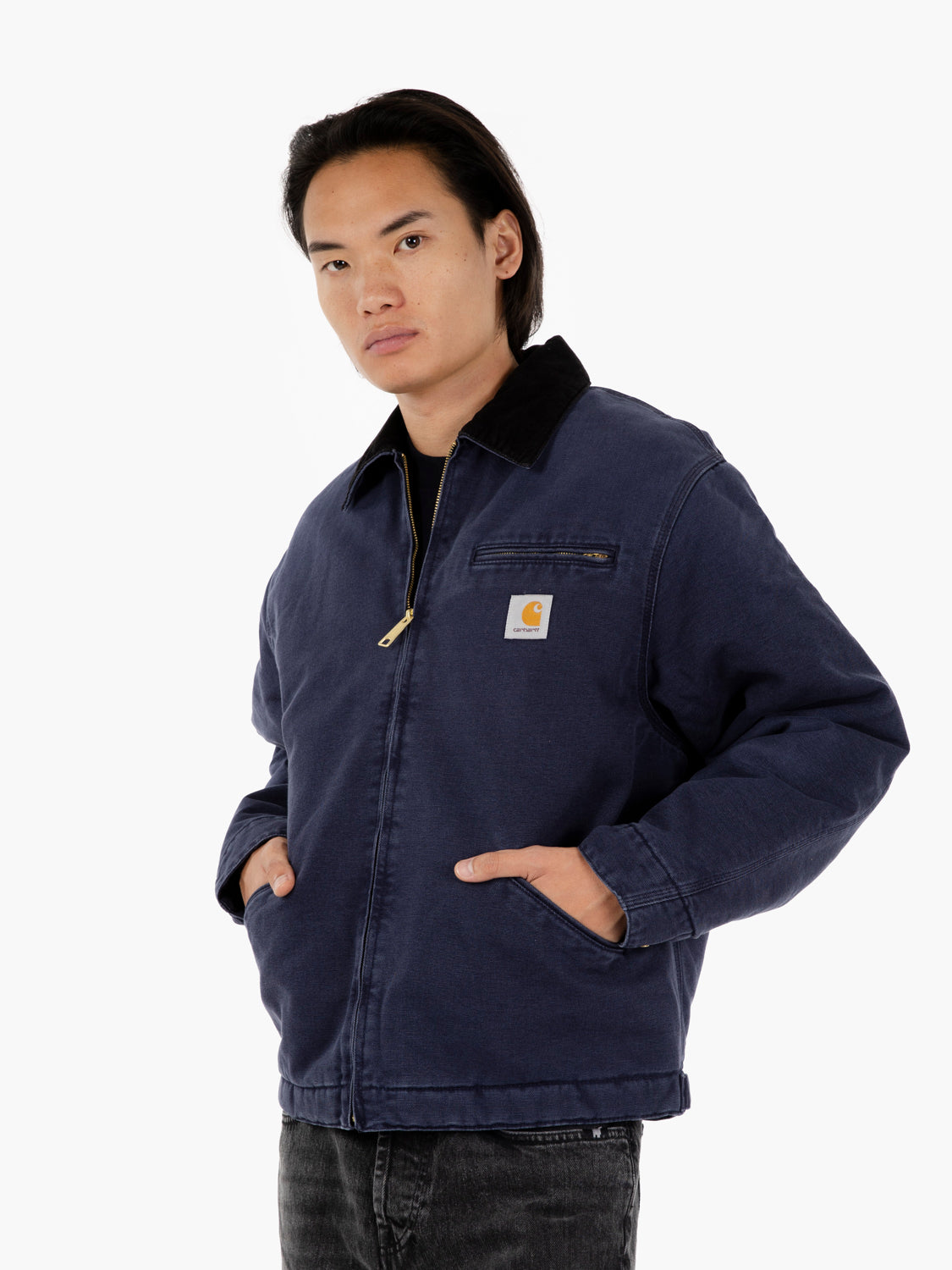 OG Detroit jacket dark navy / black