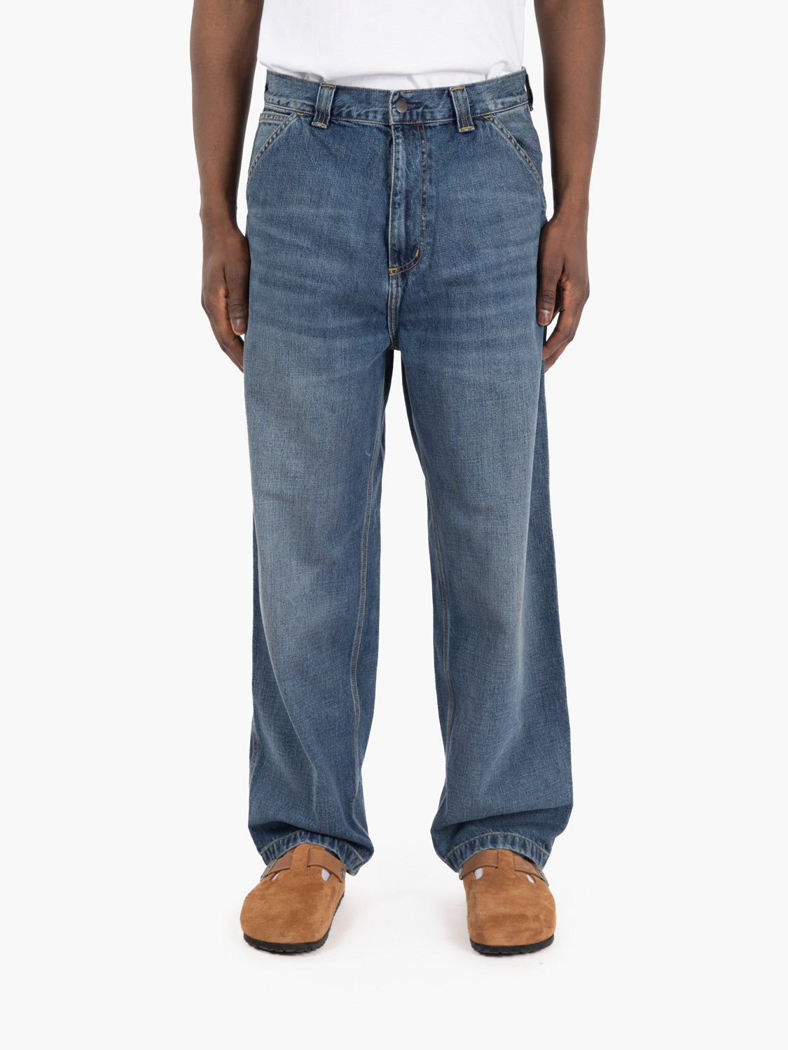 OG single knee pant blue