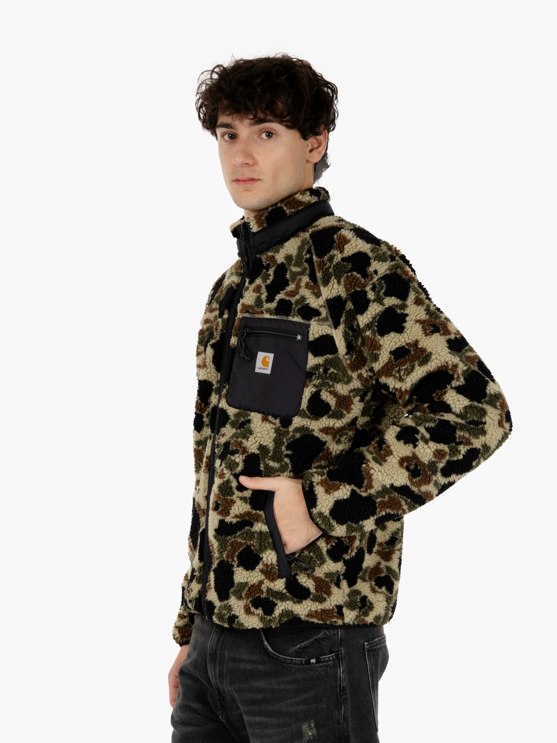 Prentis Liner camo duck jacquard / green / black