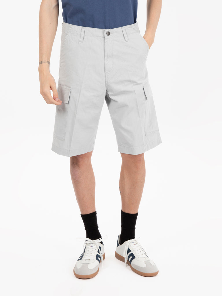 Carhartt WIP - Regular cargo short sonic silver