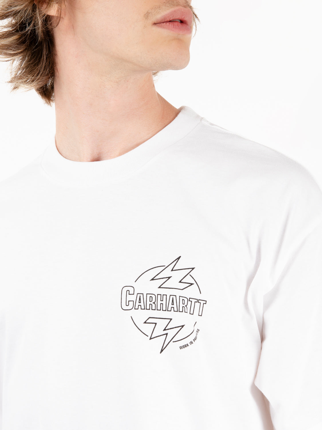 S/S Ablaze t-shirt white / black