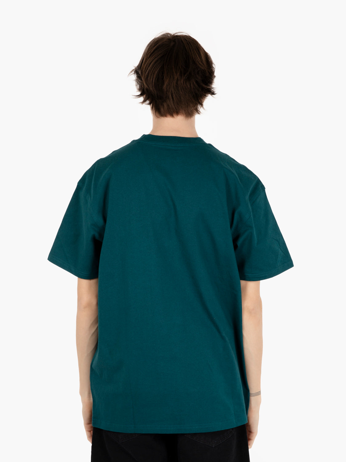 S/S American Script T-shirt Malachite
