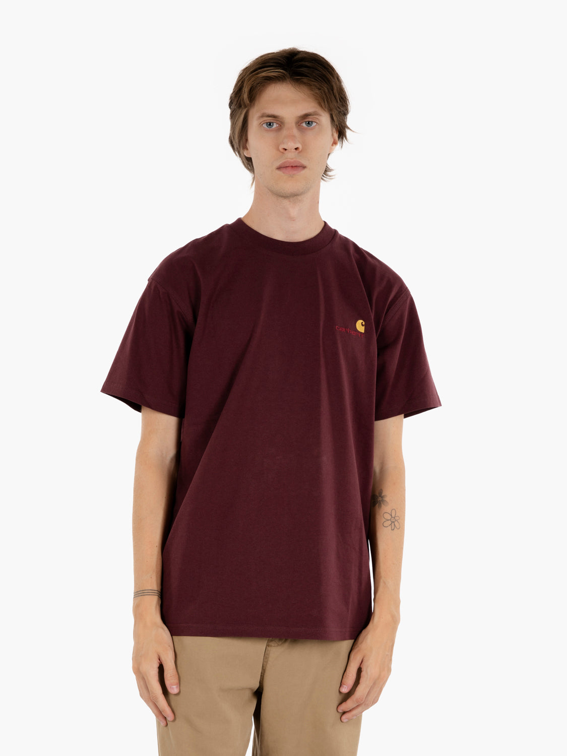 S/S American script t-shirt rondo