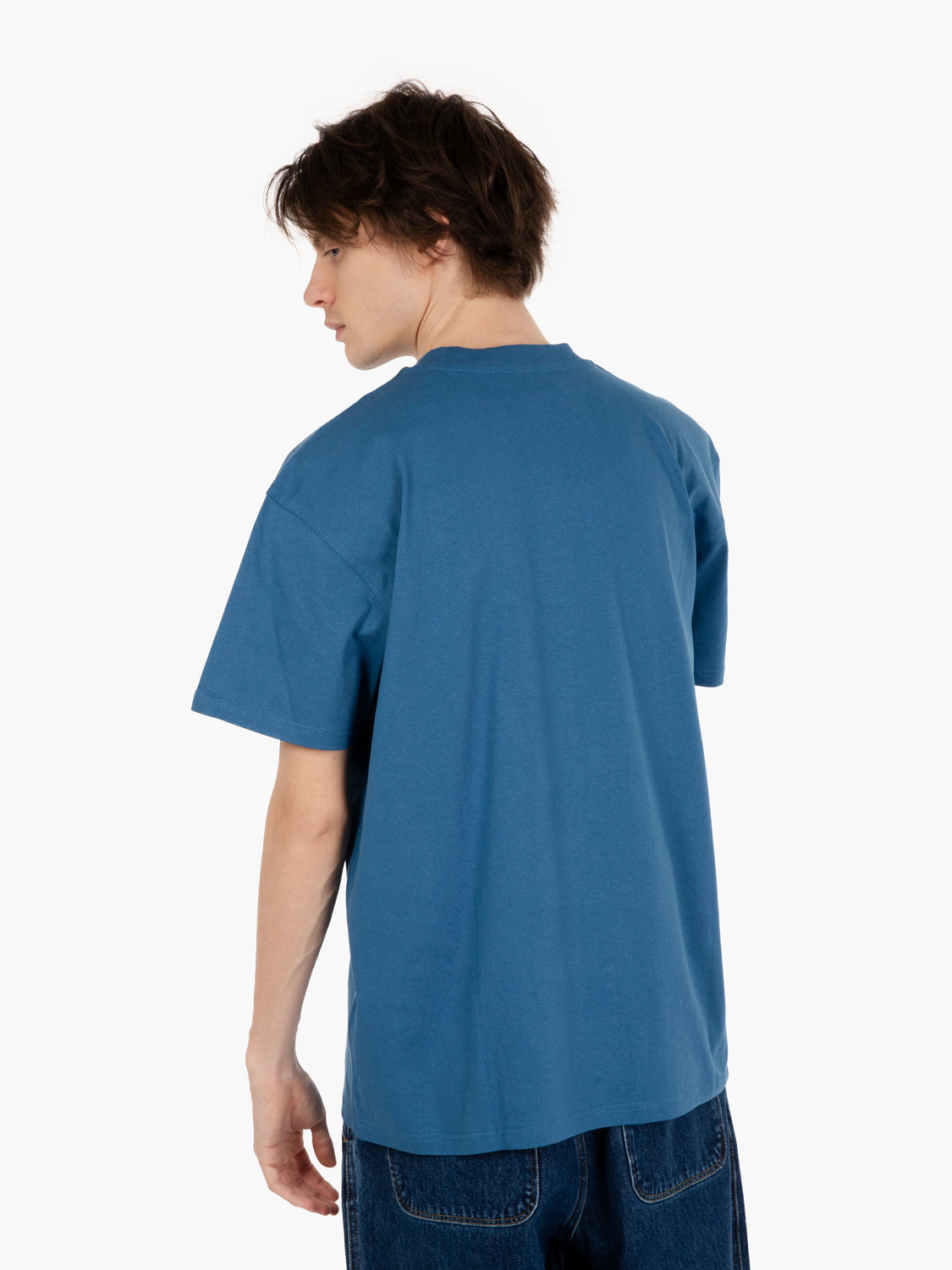 S/S American Script Sodalite t-shirt