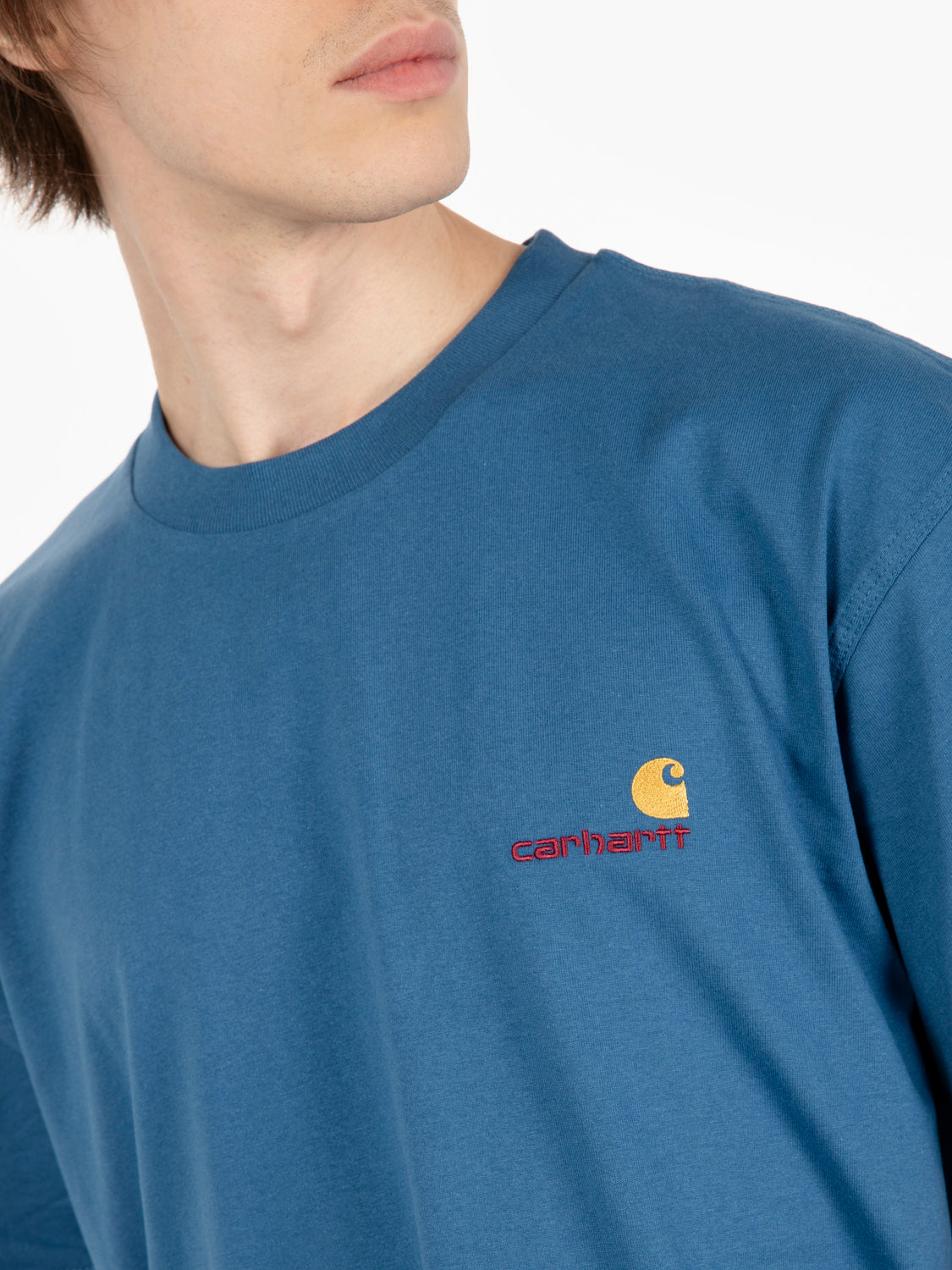 S/S American Script Sodalite t-shirt