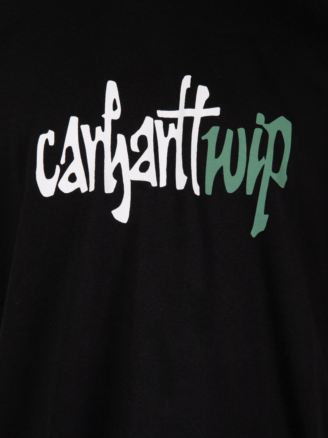 S/S brush wip t-shirt black