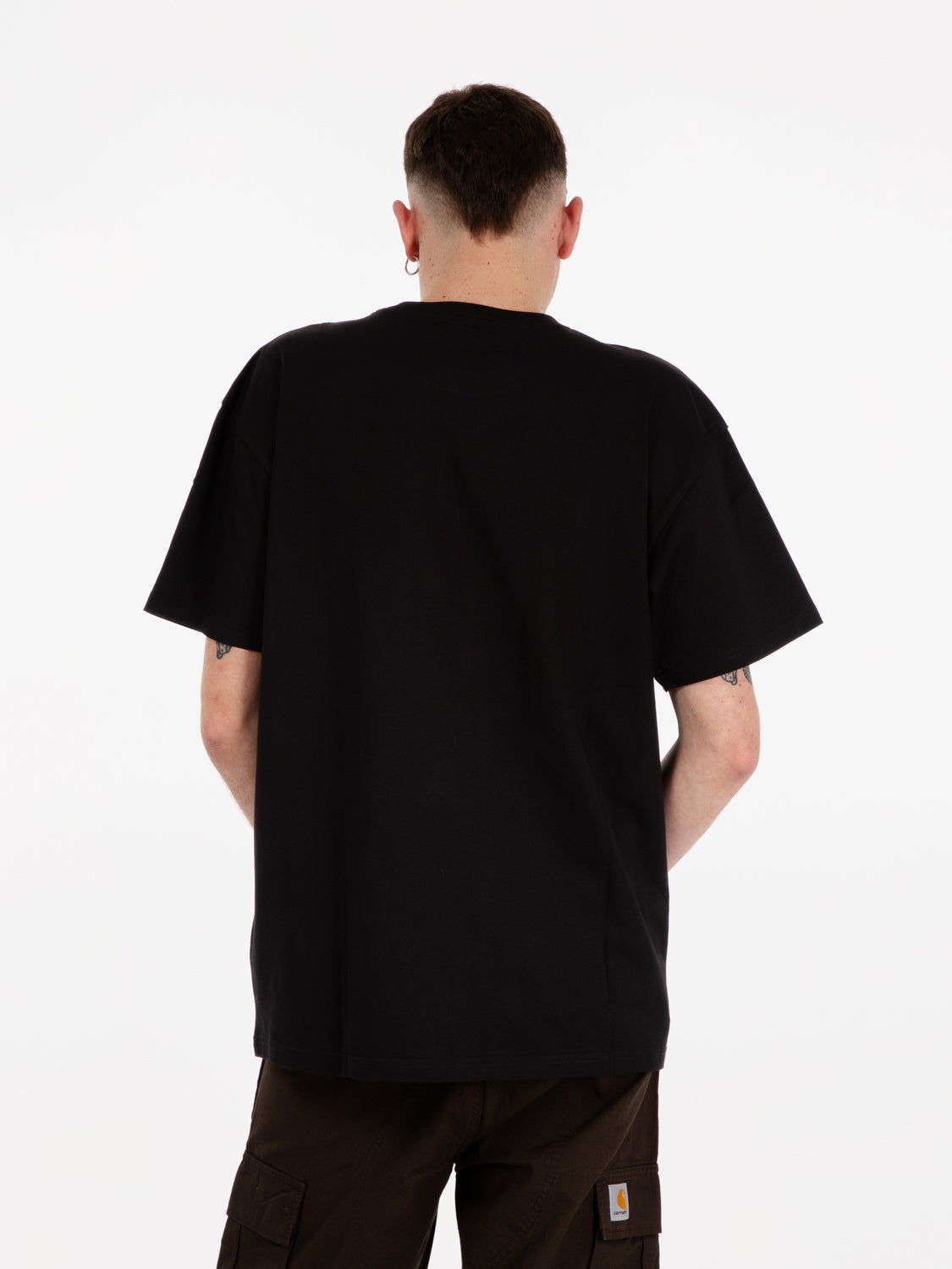 S/S Chase T-Shirt Loose Black / Gold