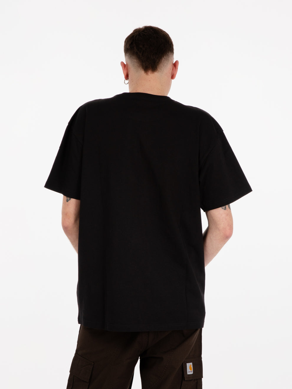S/S Chase T-Shirt Loose Black / Gold