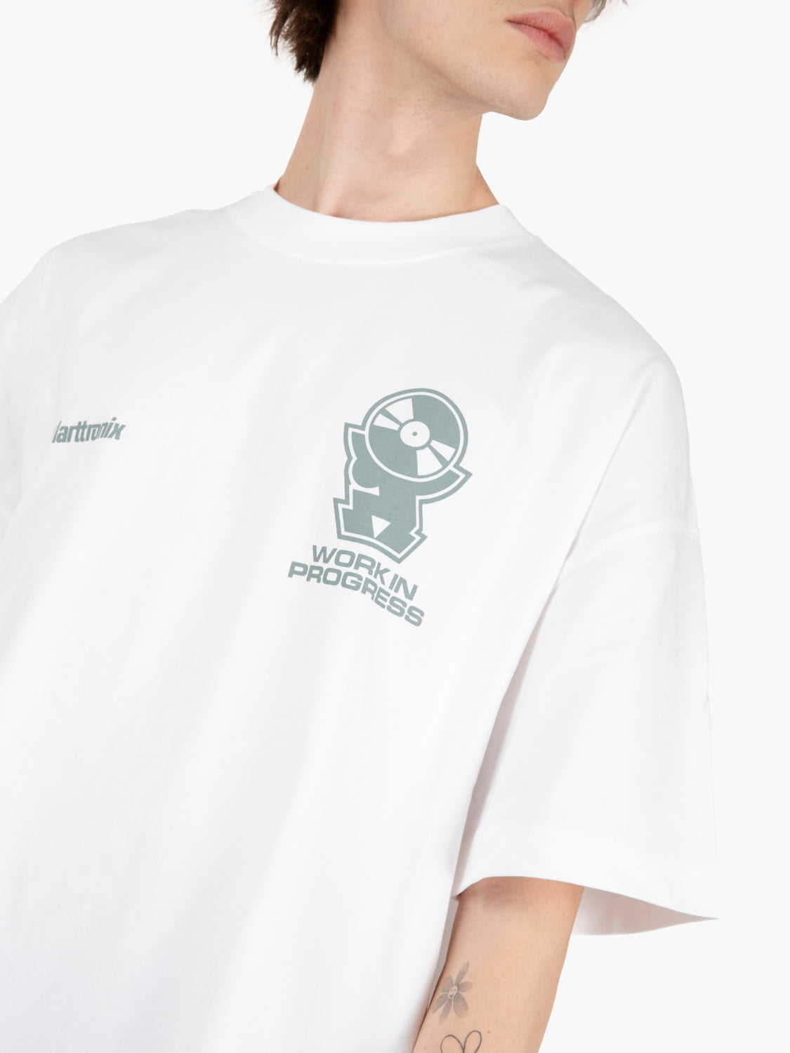 S/S Harttronix T-shirt white