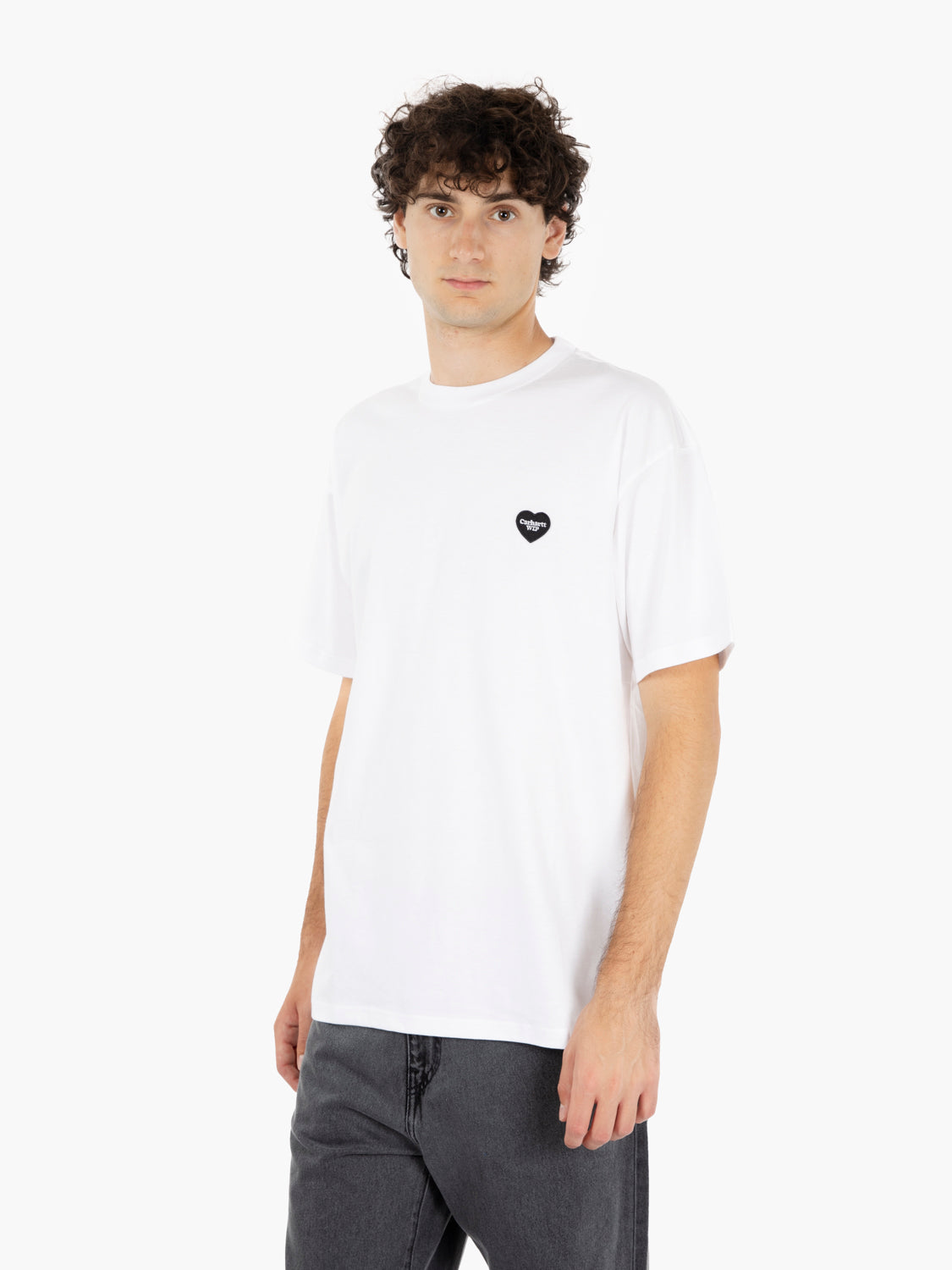 S/S Heart II Hartt t-shirt white