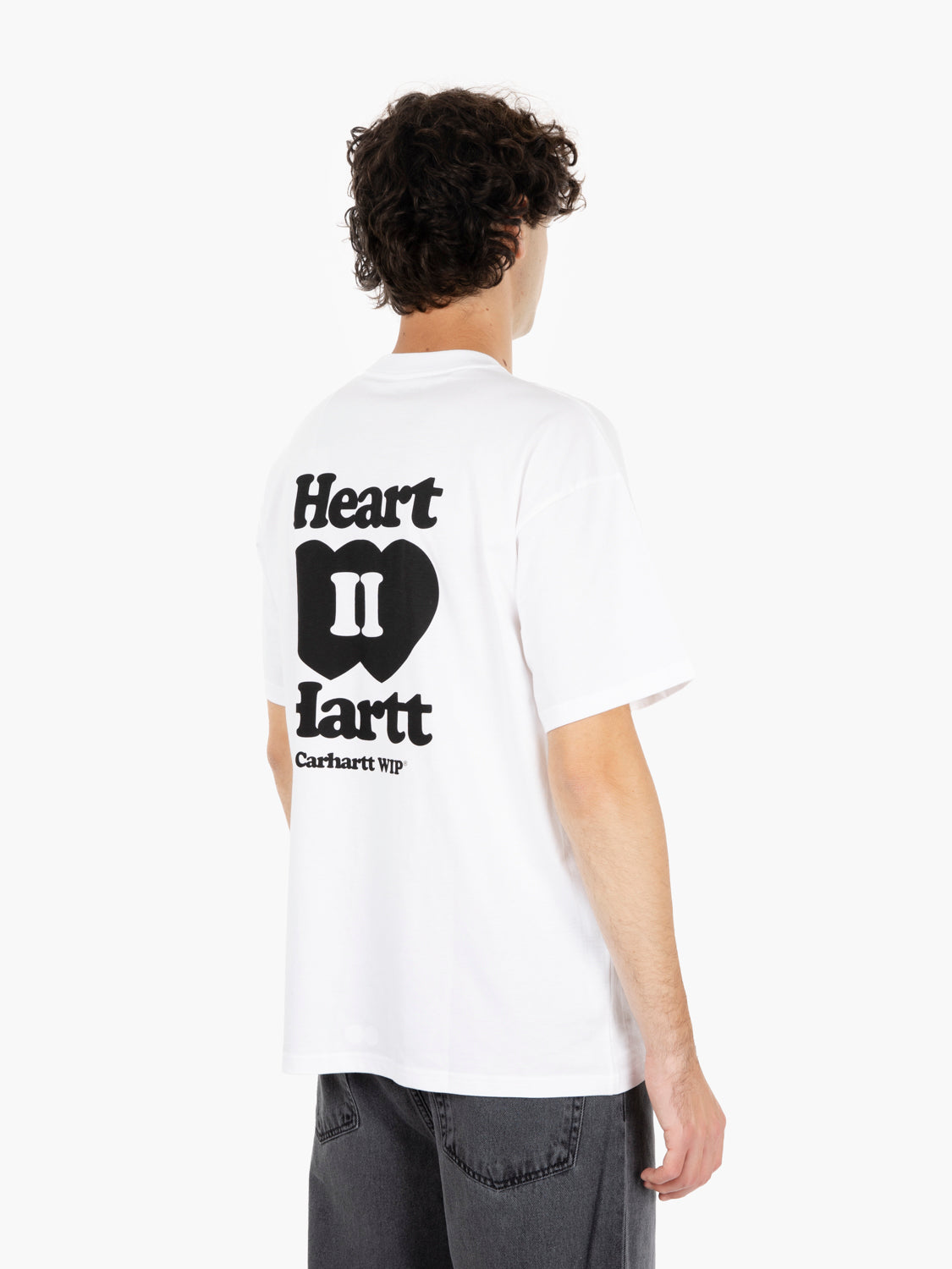 S/S Heart II Hartt t-shirt white