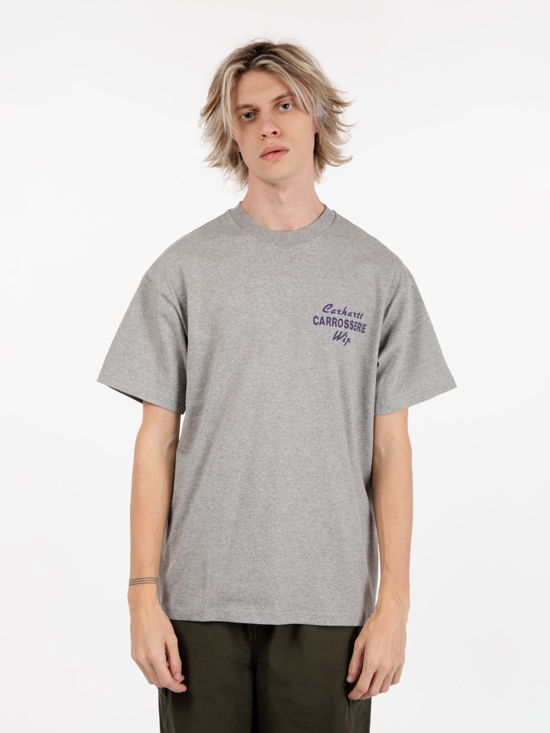 S/S Mechanics t-Shirt gray heather
