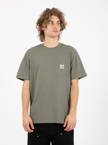 S/S Pocket t-shirt smoke green