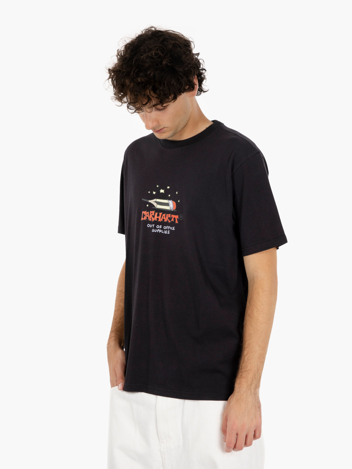 S/S Work life romance t-shirt black