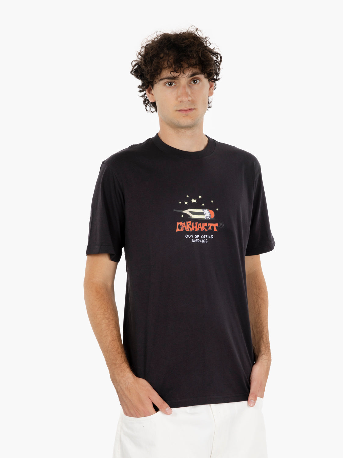 S/S Work life romance t-shirt black