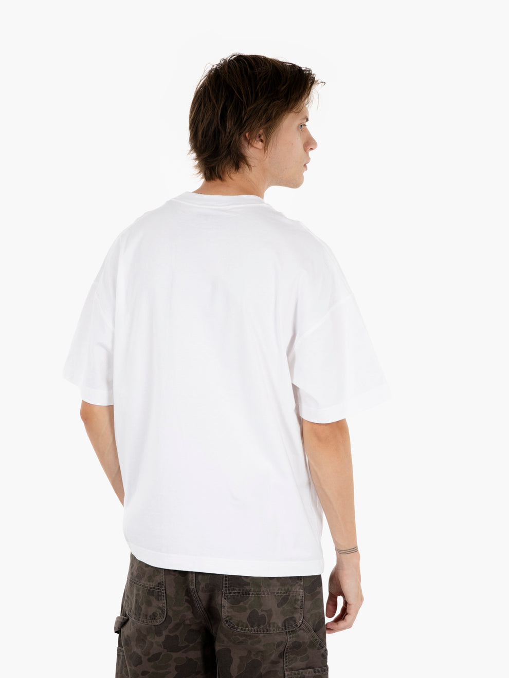 S/S Work Pocket t-shirt white