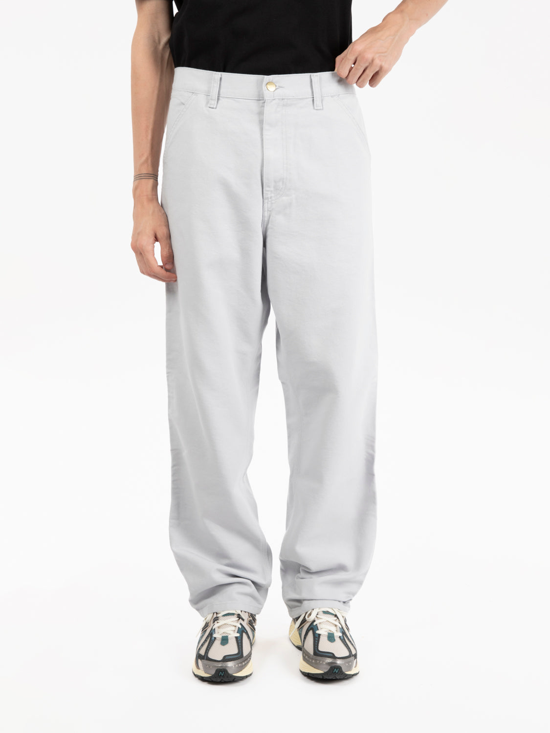 Single knee pant basalt