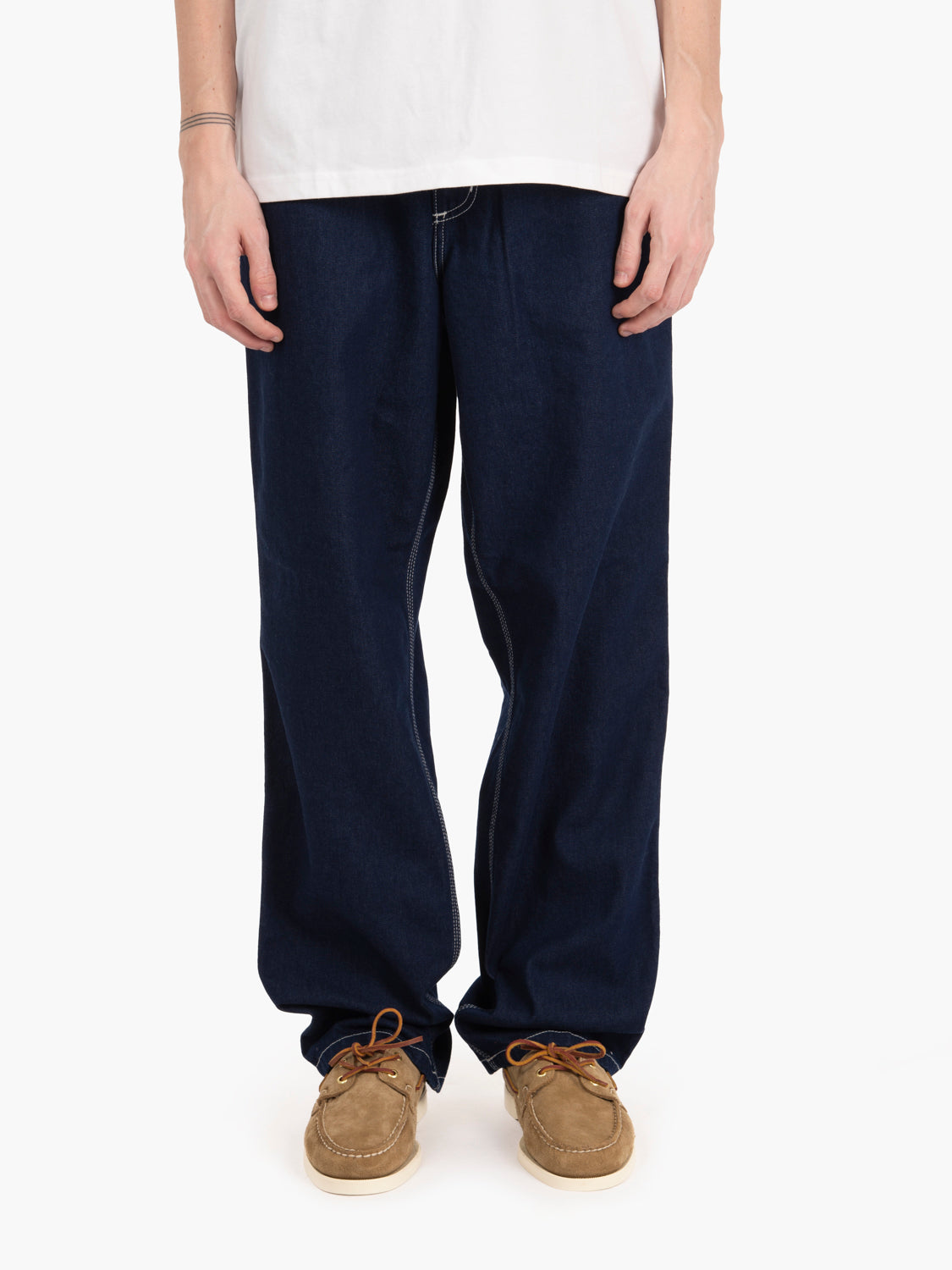 Single Knee Pant Dark Blue