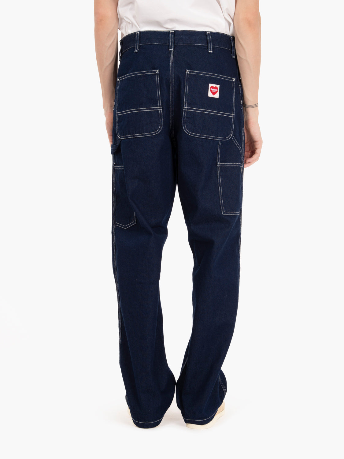 Single Knee Pant Dark Blue