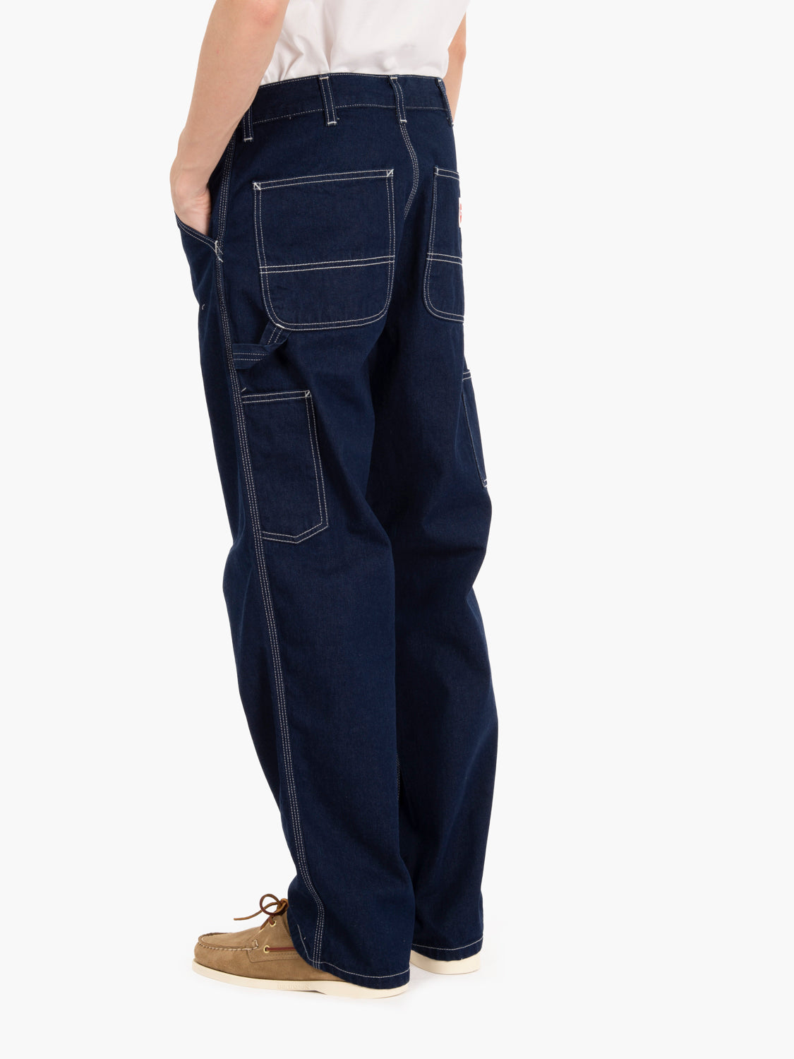 Single Knee Pant Dark Blue