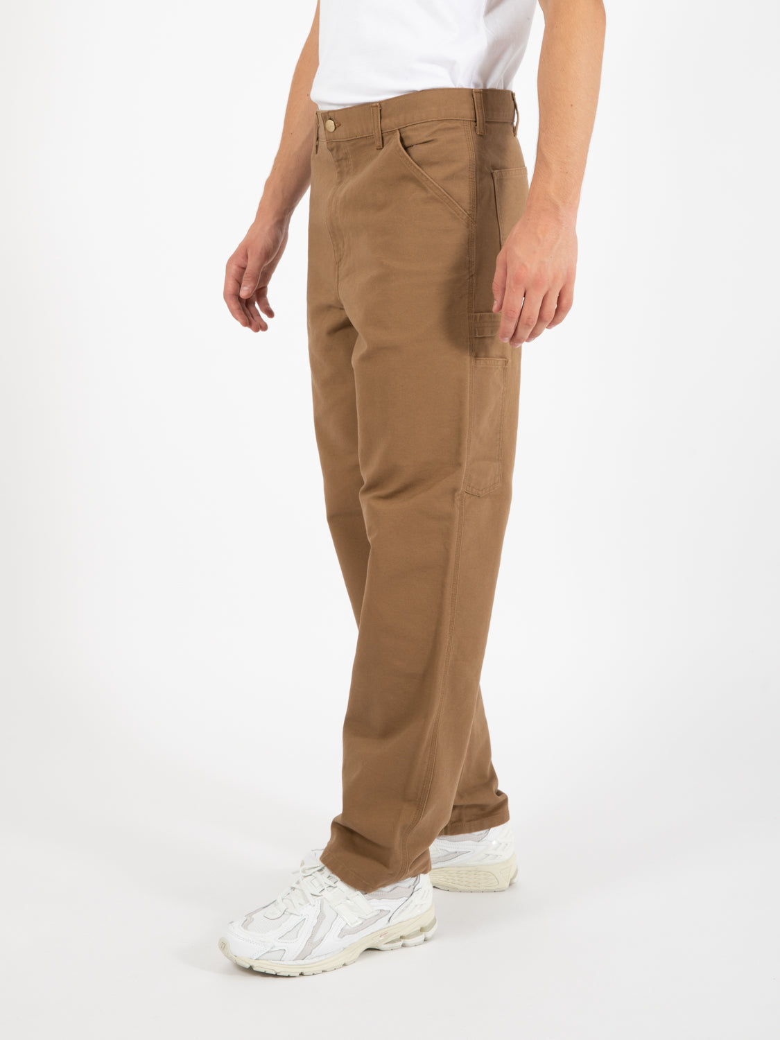 Single knee pant hamilton brown rinsed