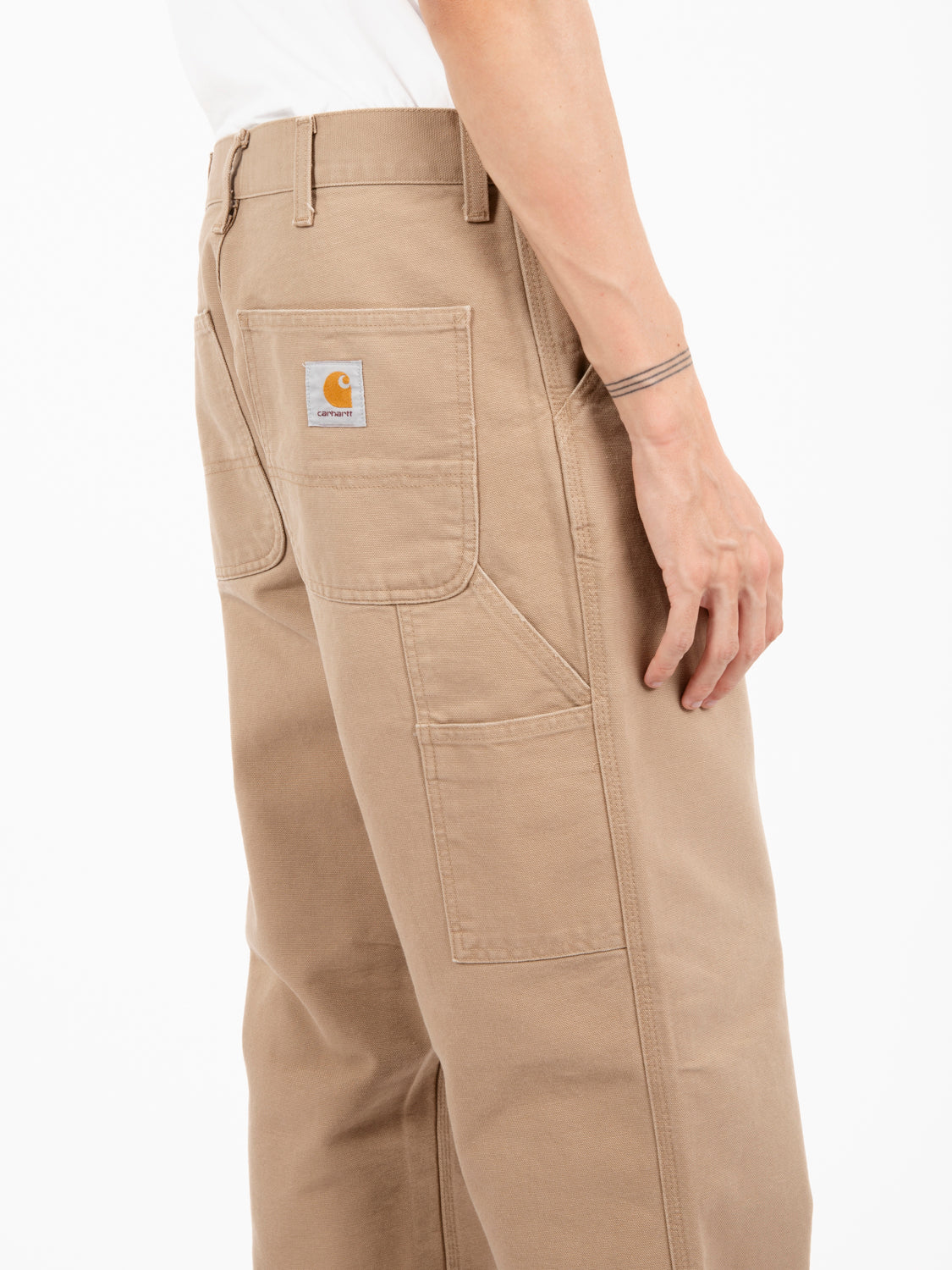 Single knee pant peanut