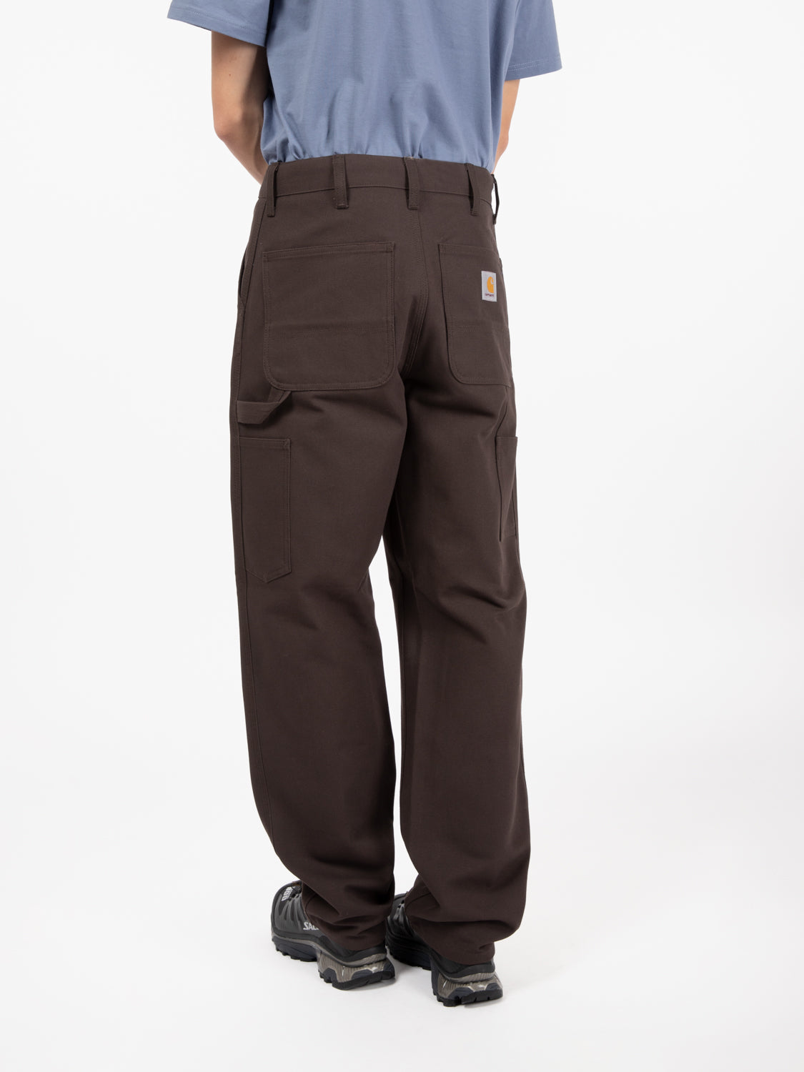 Single knee pant tobacco