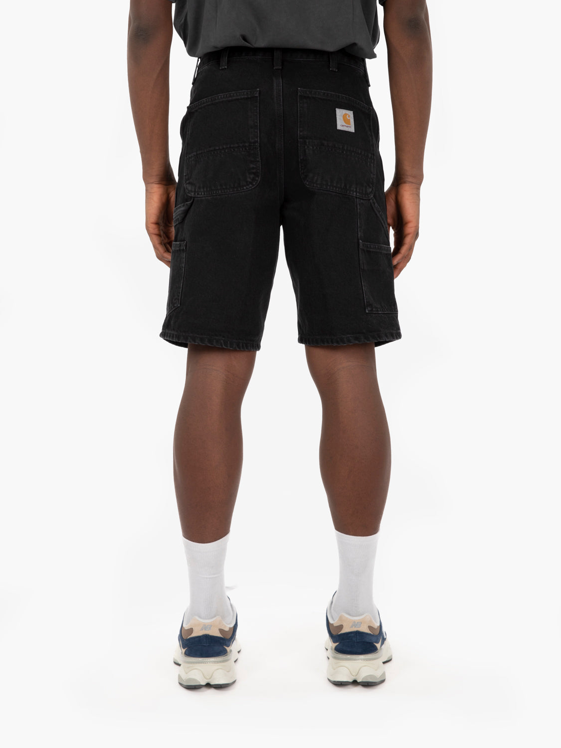 Single knee short nero